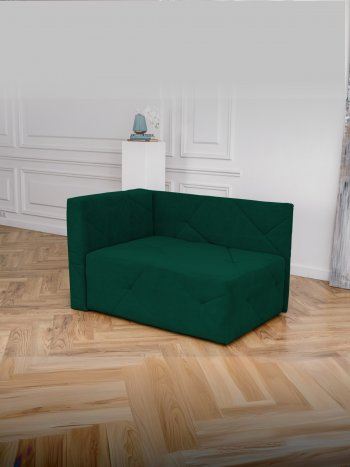 Диван 1010 изумруд, левый (BRENDOSS) в Ревде - revda.mebel-e96.ru