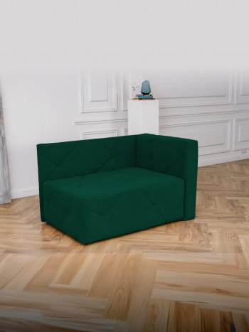 Диван 1010 изумруд, правый (BRENDOSS) в Ревде - revda.mebel-e96.ru