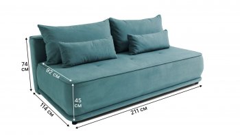 Диван-кровать 1001 мятный (Brendoss) в Ревде - revda.mebel-e96.ru