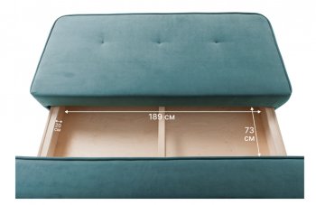 Диван-кровать 1001 мятный (Brendoss) в Ревде - revda.mebel-e96.ru