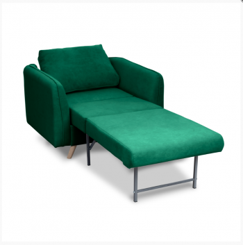 Кресло-кровать 6135 изумрудный в Ревде - revda.mebel-e96.ru