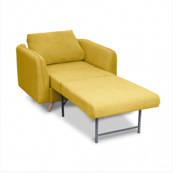 Кресло-кровать 6135 желтый в Ревде - revda.mebel-e96.ru
