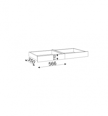 Стол с ящиками Осло М16+М17 (Риннер) в Ревде - revda.mebel-e96.ru