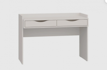 Стол письменный, арт.6-01111, кашемир серый (ГК) в Ревде - revda.mebel-e96.ru