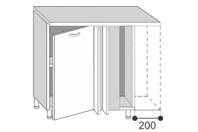 2.10.1у Кира Шкаф-стол УНИ (б/столешницы) в Ревде - revda.mebel-e96.ru | фото