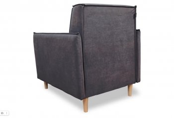 Кресло 831 Графит, велюр (Brendoss) в Ревде - revda.mebel-e96.ru