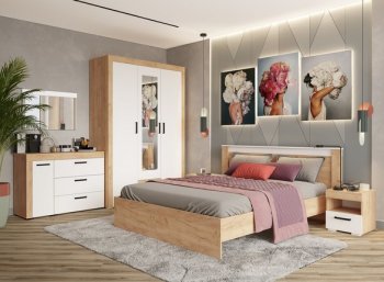 Комод Адель белый (Текс) в Ревде - revda.mebel-e96.ru