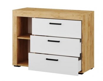 Комод Адель белый (Текс) в Ревде - revda.mebel-e96.ru