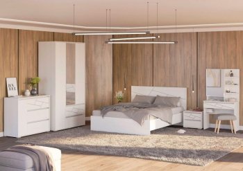 Кровать двуспальная Аделина (ГК) в Ревде - revda.mebel-e96.ru