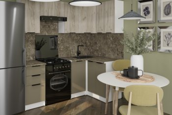 Кухонный гарнитур Альба оптима 5 1200х2000 мм (Герда) в Ревде - revda.mebel-e96.ru