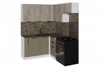 Кухонный гарнитур Альба мега прайм 1600х1700 мм (Герда) в Ревде - revda.mebel-e96.ru