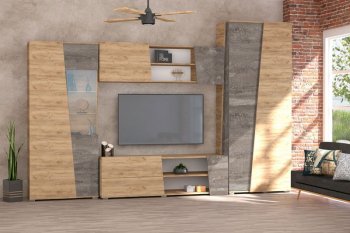 Стенка Аллегро-10 комп.1 (Диал) в Ревде - revda.mebel-e96.ru