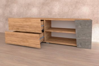 Стенка Аллегро-10 комп.1 (Диал) в Ревде - revda.mebel-e96.ru