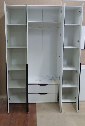 Шкаф 1600 мм распашной Амалия (Росток) в Ревде - revda.mebel-e96.ru