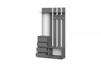 Прихожая Айден ВШ06-1100 серый графит (ИЦ) в Ревде - revda.mebel-e96.ru