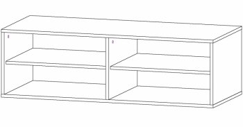 Стенка Айвори (АстридМ) в Ревде - revda.mebel-e96.ru