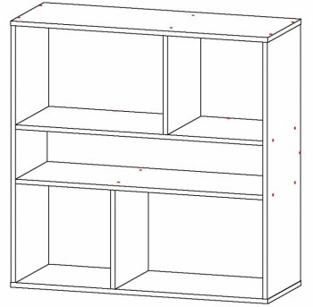 Стенка Айвори (АстридМ) в Ревде - revda.mebel-e96.ru