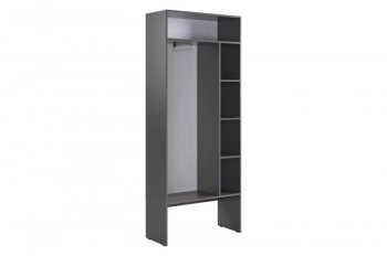 Прихожая Баско К1 (графит) (Мебельсон) в Ревде - revda.mebel-e96.ru