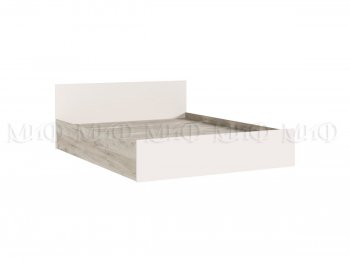 Кровать двуспальная Бася крафт/кашемир (Миф) в Ревде - revda.mebel-e96.ru