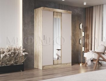 Спальный гарнитур Бася крафт/кашемир (Миф) в Ревде - revda.mebel-e96.ru
