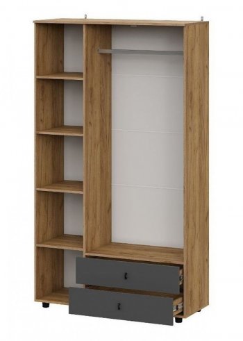 Шкаф 1200 мм трехстворчатый (с ящиками) Байкал (СВ) в Ревде - revda.mebel-e96.ru