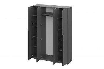 Шкаф 1600 мм Берген ШК-1600 графит (ИЦ) в Ревде - revda.mebel-e96.ru
