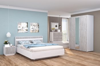 Двуспальная кровать Бетти 1600 (Зарон) в Ревде - revda.mebel-e96.ru