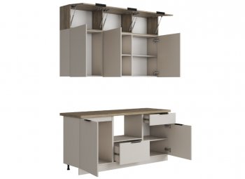 Кухонный гарнитур 1800 мм Бохо (Стиль) в Ревде - revda.mebel-e96.ru