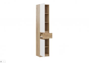 Прихожая Бостон Лайт комп.1 белый (Стиль) в Ревде - revda.mebel-e96.ru