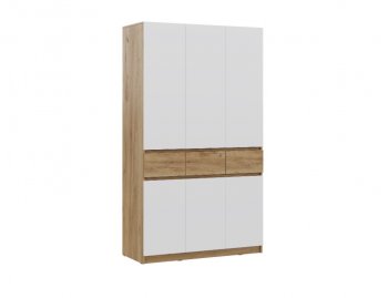 Шкаф 1200 мм Бостон Лайт ШК-003 белый (Стиль) в Ревде - revda.mebel-e96.ru