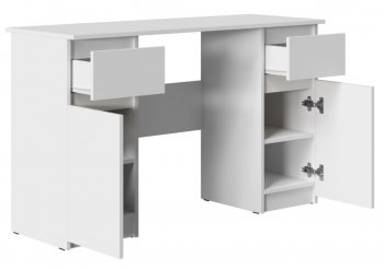 Стол письменный Бостон лайт СП-002 белый (Стиль) в Ревде - revda.mebel-e96.ru