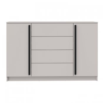 Комод 67.11 Брандо ЛДСП New кашемир (Олмеко) в Ревде - revda.mebel-e96.ru