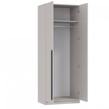Шкаф 800 мм 67.17 Брандо ЛДСП кашемир (высота 2150) (Олмеко) в Ревде - revda.mebel-e96.ru
