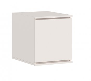 Пенал 400 мм Челси (1 створка) с антресолью, Кашемир (Миф) в Ревде - revda.mebel-e96.ru