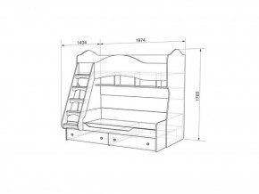 Набор детской мебели Алиса (модульная) в Ревде - revda.mebel-e96.ru