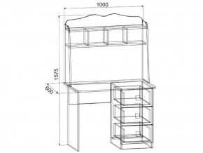 Набор детской мебели Амели (модульная) в Ревде - revda.mebel-e96.ru