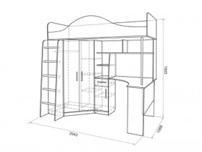 Набор детской мебели Амели (модульная) в Ревде - revda.mebel-e96.ru