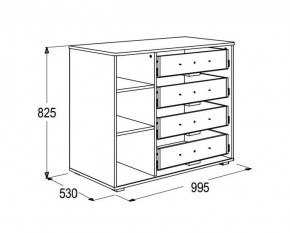 Набор детской мебели Омега-16 (модульная) в Ревде - revda.mebel-e96.ru