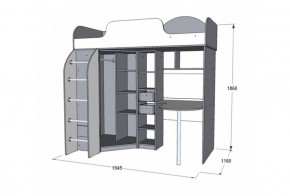 Набор детской мебели Омега-18 (модульная) в Ревде - revda.mebel-e96.ru