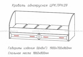 Набор детской мебели Принцесса (модульный) (АстридМ) в Ревде - revda.mebel-e96.ru