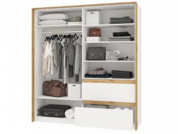 Шкаф 2000 мм Дубай сек №11 (Росток) в Ревде - revda.mebel-e96.ru