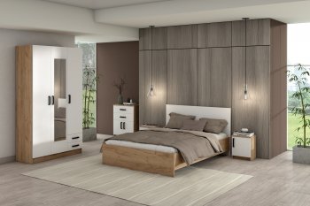 Спальный гарнитур Эконом, модульный (Зарон) в Ревде - revda.mebel-e96.ru