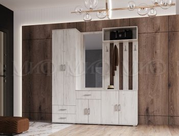 Прихожая Ева new (модульная) (миф) в Ревде - revda.mebel-e96.ru