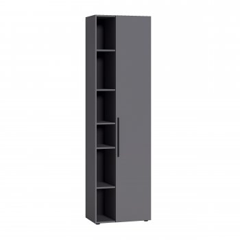 Шкаф 600 мм Эйр 16.324.02 графит (Моби) в Ревде - revda.mebel-e96.ru