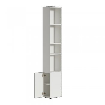 Шкаф торцевой Эйр 16.323 белый (Моби) в Ревде - revda.mebel-e96.ru