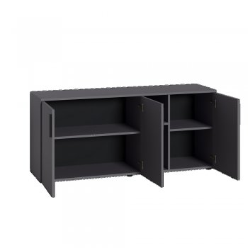 Тумба под ТВ Эйр 16.55 графит (Моби) в Ревде - revda.mebel-e96.ru