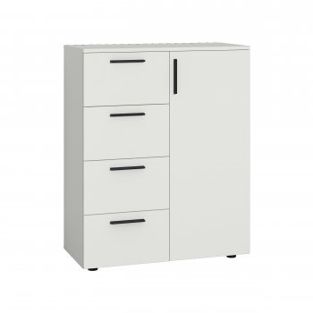 Комод Эйр 16.241 белый (Моби) в Ревде - revda.mebel-e96.ru