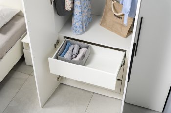 Спальный гарнитур Эйр модульный (Моби) в Ревде - revda.mebel-e96.ru
