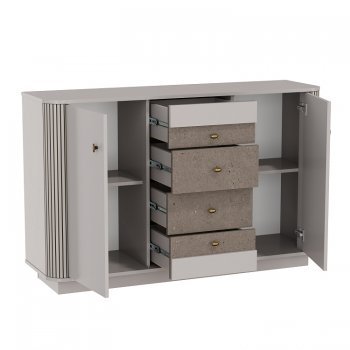 Комод Фантазия 34.11 кашемир (Олмеко) в Ревде - revda.mebel-e96.ru