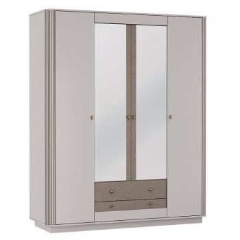 Шкаф 1700 мм Фантазия 34.01 кашемир (Олмеко) в Ревде - revda.mebel-e96.ru